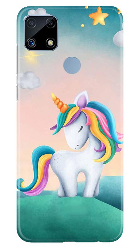 Unicorn Mobile Back Case for Realme C25S (Design - 366)
