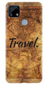 Travel Mobile Back Case for Realme C25S (Design - 375)