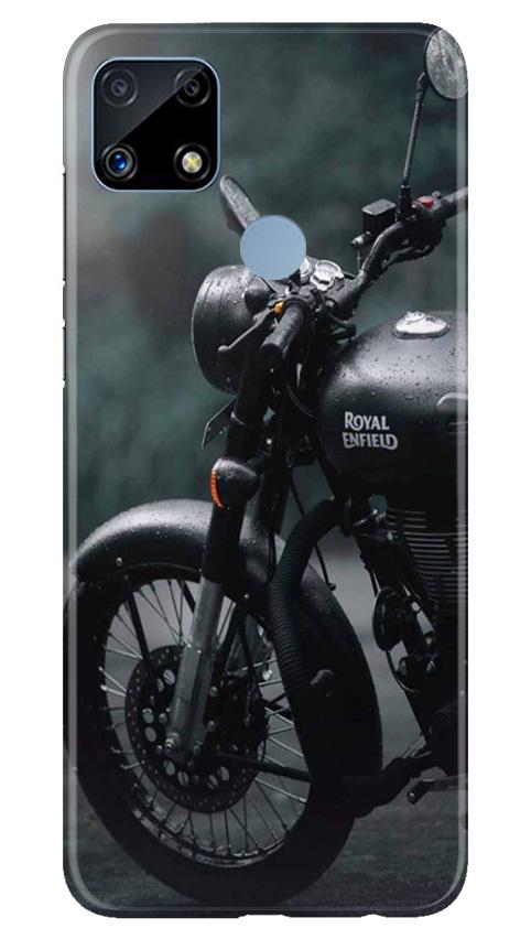 Royal Enfield Mobile Back Case for Realme C25 (Design - 380)