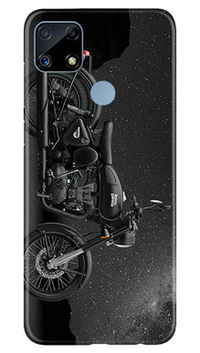 Royal Enfield Mobile Back Case for Realme C25S (Design - 381)