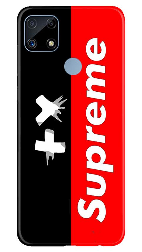 Supreme Mobile Back Case for Realme C25 (Design - 389)