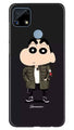 Shin Chan Mobile Back Case for Realme C25S (Design - 391)