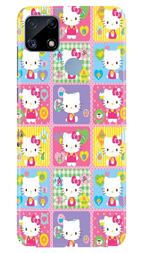 Kitty Mobile Back Case for Realme C25 (Design - 400)