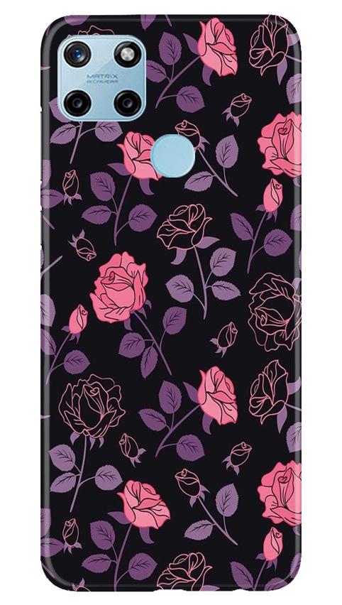 Rose Black Background Case for Realme C21Y