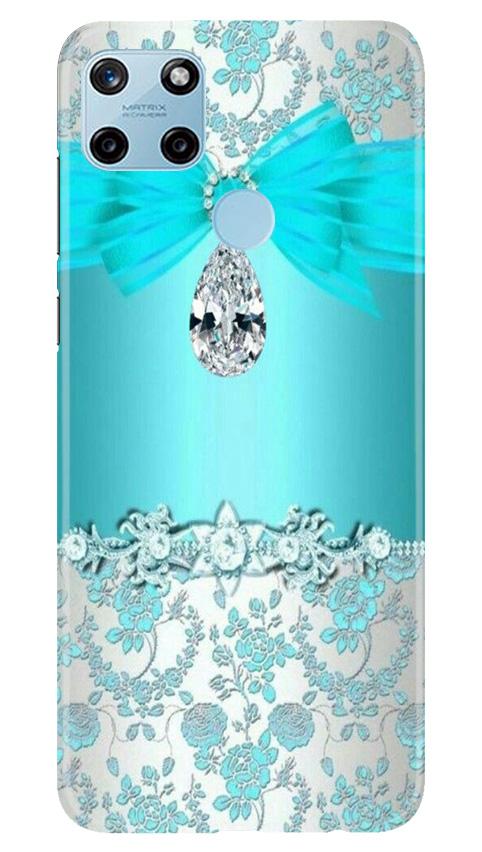Shinny Blue Background Case for Realme C21Y