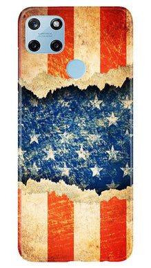 United Kingdom Mobile Back Case for Realme C25Y (Design - 52)