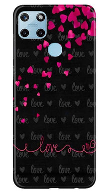Love in Air Mobile Back Case for Realme C25Y (Design - 89)