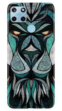Lion Mobile Back Case for Realme C25Y (Design - 97)