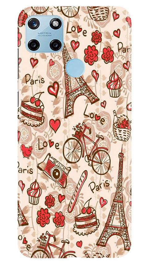 Love Paris Case for Realme C21Y  (Design - 103)