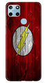 Flash Superhero Case for Realme C25Y  (Design - 116)