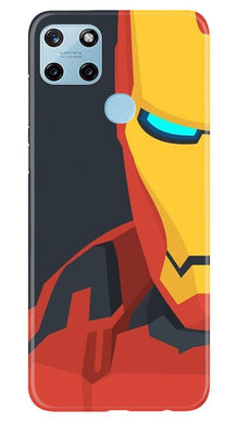 Iron Man Superhero Mobile Back Case for Realme C25Y  (Design - 120)
