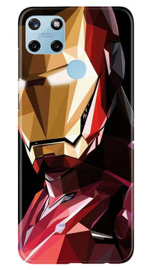 Iron Man Superhero Mobile Back Case for Realme C25Y  (Design - 122)