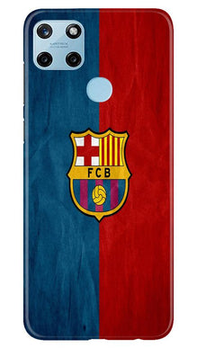 FCB Football Mobile Back Case for Realme C21Y  (Design - 123)