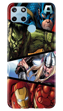 Avengers Superhero Mobile Back Case for Realme C21Y  (Design - 124)