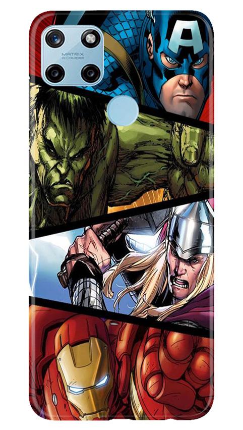 Avengers Superhero Case for Realme C21Y  (Design - 124)
