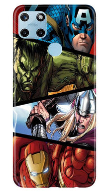 Avengers Superhero Mobile Back Case for Realme C25Y  (Design - 124)