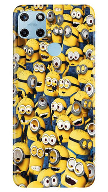 Minions Mobile Back Case for Realme C21Y  (Design - 126)