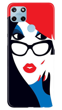 Girlish Mobile Back Case for Realme C21Y  (Design - 131)