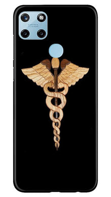 Doctor Logo Mobile Back Case for Realme C25Y  (Design - 134)