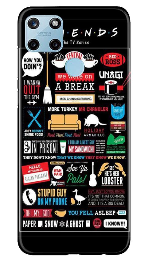 Friends Case for Realme C25Y  (Design - 145)
