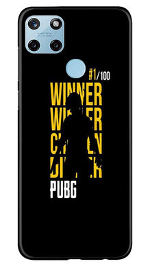 Pubg Winner Winner Mobile Back Case for Realme C25Y  (Design - 177)