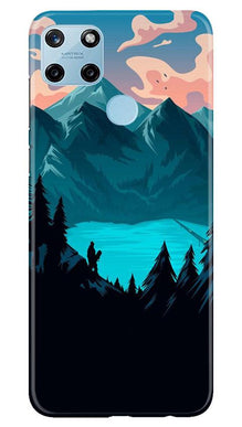 Mountains Mobile Back Case for Realme C21Y (Design - 186)