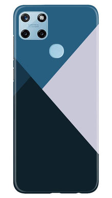 Blue Shades Mobile Back Case for Realme C25Y (Design - 188)