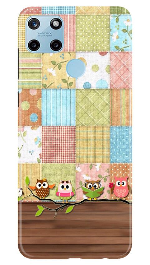 Owls Case for Realme C25Y (Design - 202)
