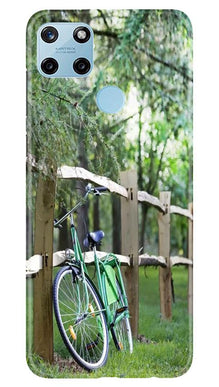 Bicycle Mobile Back Case for Realme C25Y (Design - 208)