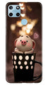 Cute Bunny Case for Realme C25Y (Design No. 213)