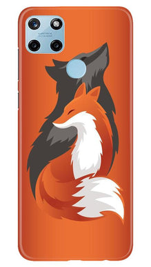 Wolf  Mobile Back Case for Realme C21Y (Design - 224)