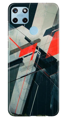 Modern Art Mobile Back Case for Realme C21Y (Design - 231)