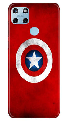 Captain America Mobile Back Case for Realme C21Y (Design - 249)