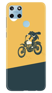 Bike Lovers Mobile Back Case for Realme C21Y (Design - 256)