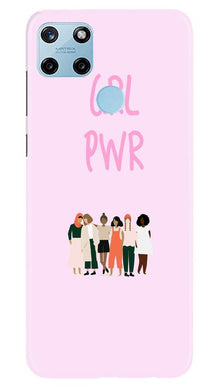 Girl Power Mobile Back Case for Realme C21Y (Design - 267)