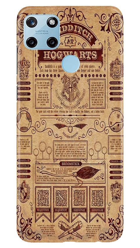 Hogwarts Mobile Back Case for Realme C25Y (Design - 304)