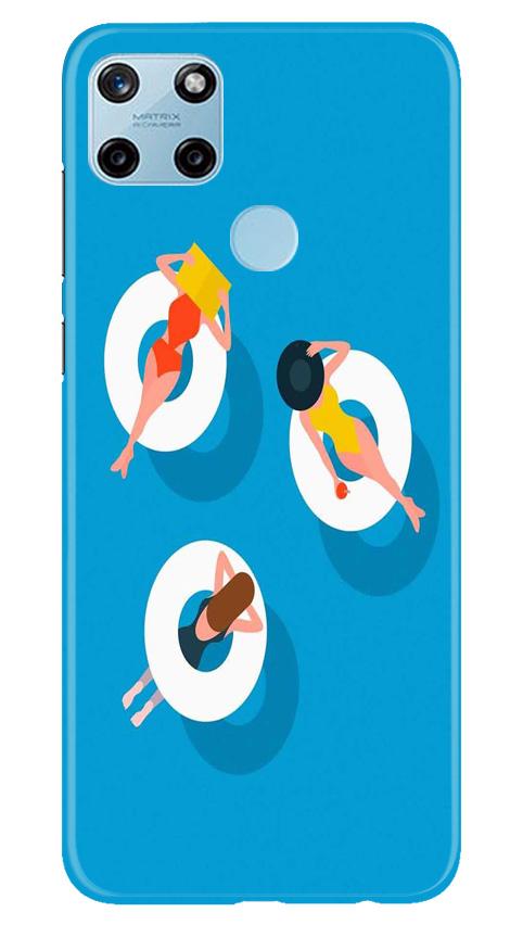 Girlish Mobile Back Case for Realme C25Y (Design - 306)