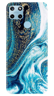 Marble Texture Mobile Back Case for Realme C25Y (Design - 308)