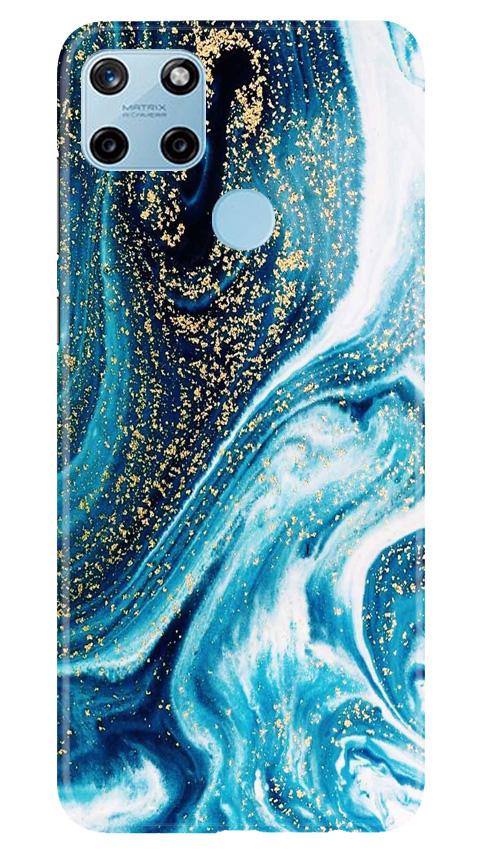 Marble Texture Mobile Back Case for Realme C21Y (Design - 308)
