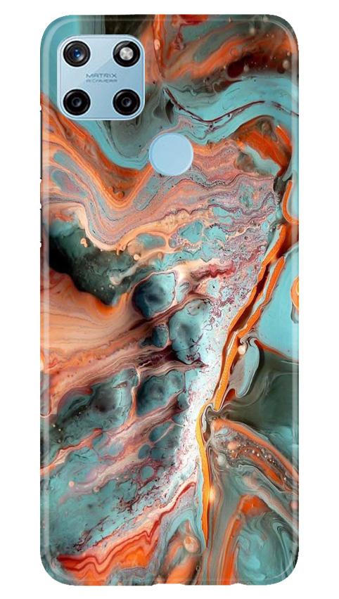 Marble Texture Mobile Back Case for Realme C21Y (Design - 309)