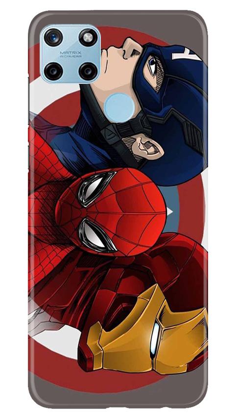 Superhero Mobile Back Case for Realme C21Y (Design - 311)