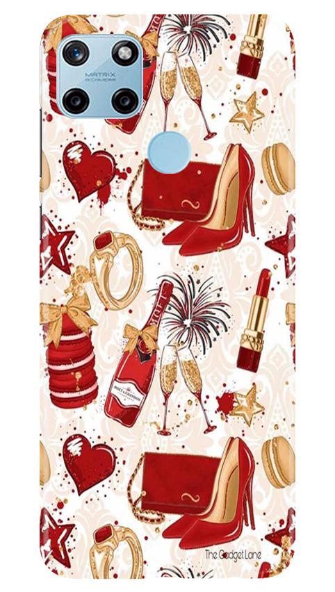 Girlish Mobile Back Case for Realme C21Y (Design - 312)