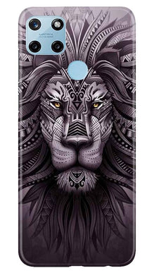 Lion Mobile Back Case for Realme C25Y (Design - 315)