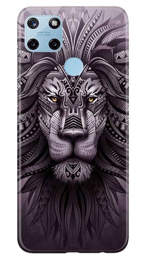 Lion Mobile Back Case for Realme C21Y (Design - 315)