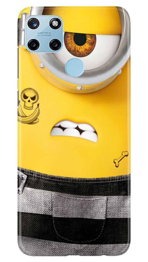 Minion Mobile Back Case for Realme C21Y (Design - 324)
