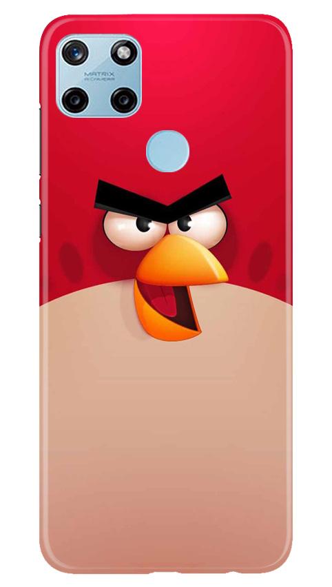 Angry Bird Red Mobile Back Case for Realme C21Y (Design - 325)