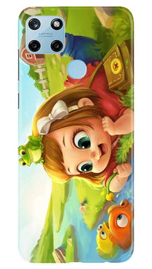 Baby Girl Mobile Back Case for Realme C25Y (Design - 339)