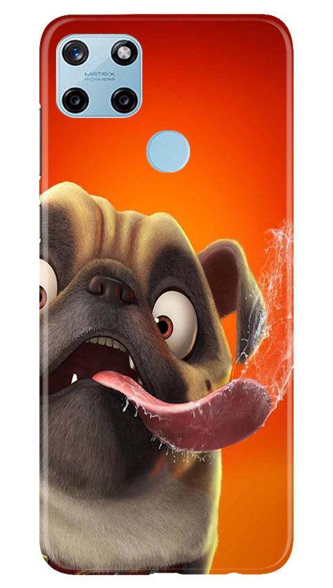 Dog Mobile Back Case for Realme C21Y (Design - 343)