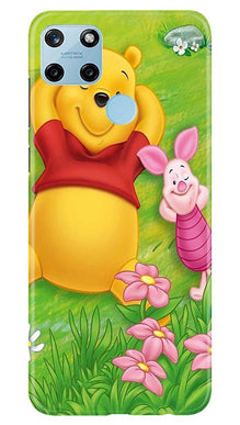 Winnie The Pooh Mobile Back Case for Realme C25Y (Design - 348)