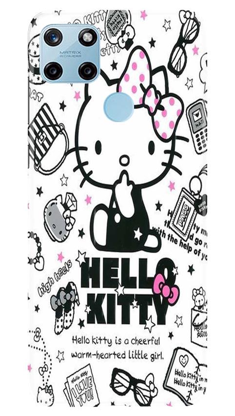 Hello Kitty Mobile Back Case for Realme C21Y (Design - 361)